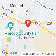 View Map of 240 East 13th Street,Merced,CA,95341